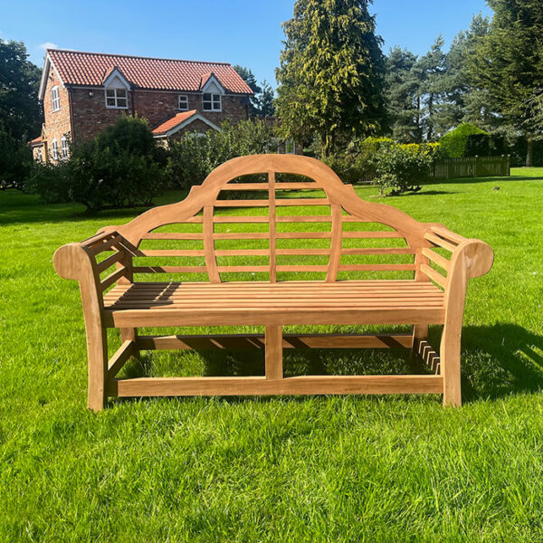 Teak deluxe Luytens Bench