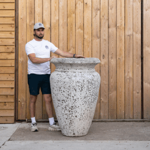 Orchard Handcrafted Textured Pharaoh Urn-6