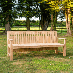 Orchard Linear Teak Garden Bench-95